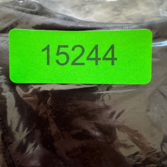 NEW Ricki's LENI Legging Women's Brown Faux Leather Pants‎ Size Large High Waist - Picture 12 of 12